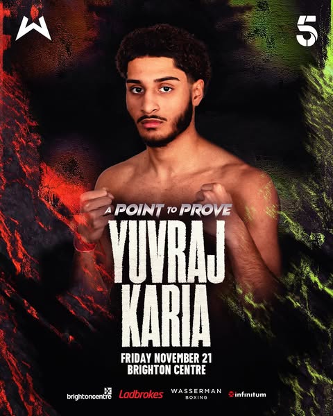 Yuvraj “The Crown Prince” Karia makes his UK debut